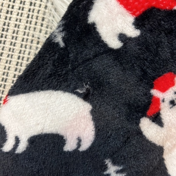 Hooded Zip One Piece Holiday PJs Woman’s M - Picture 9 of 13